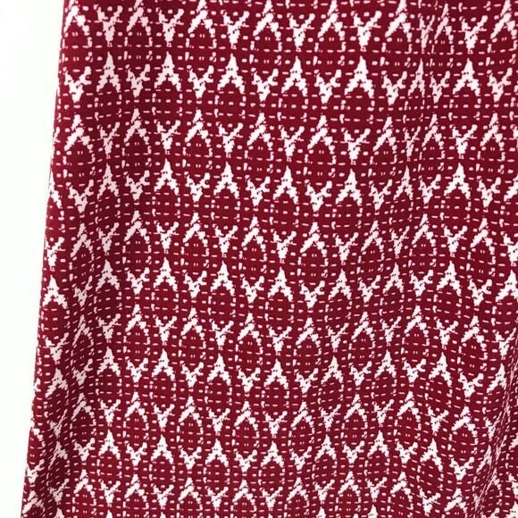 Vince Camuto Boho Print Off Shoulder Blouse Women's Plus Size 1X Stretch Summer - Picture 6 of 10